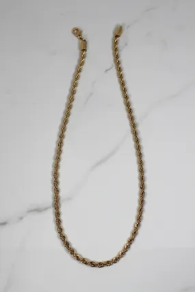 24k Goldfilled Rope Choker