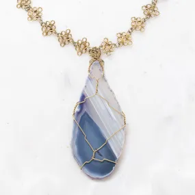 Agate Slice Necklace