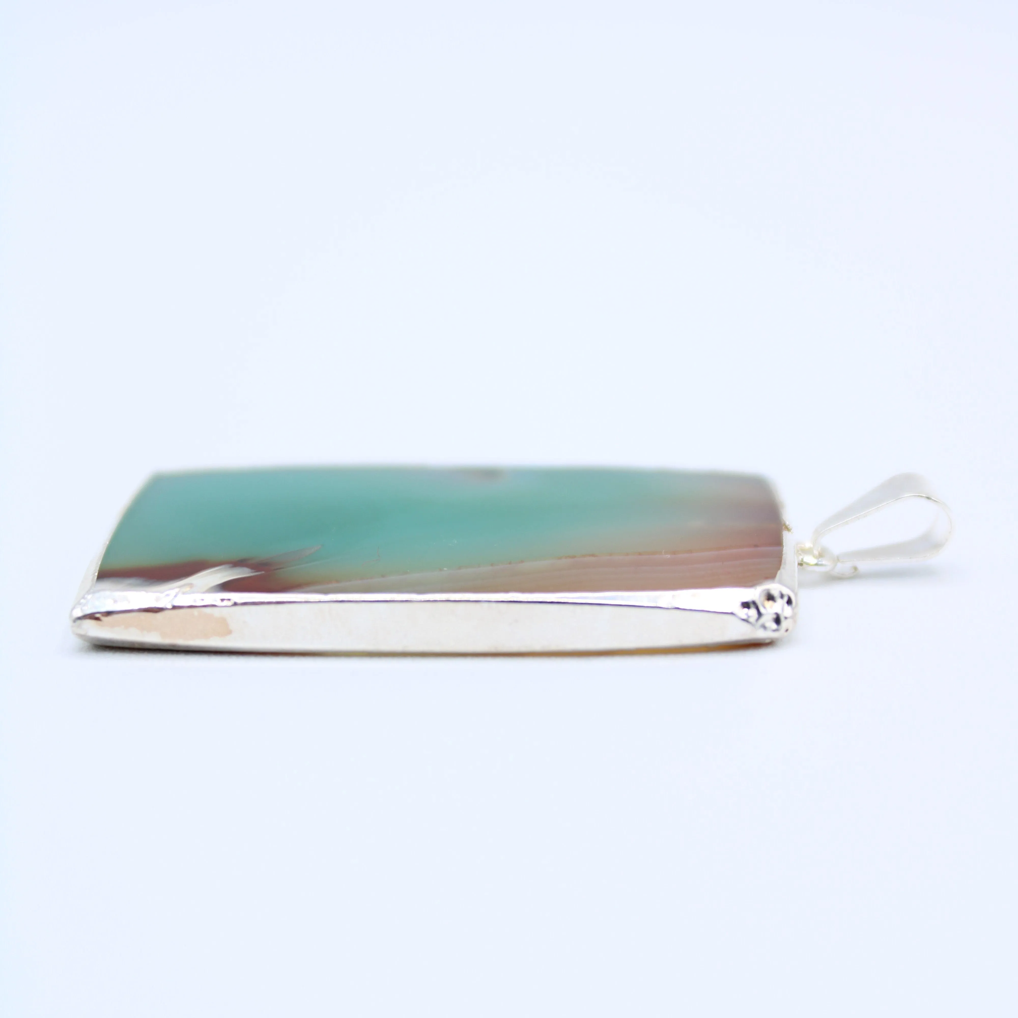 Agate Slice Pendant