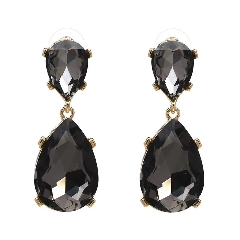 Allure Earrings Oprah Anthracite