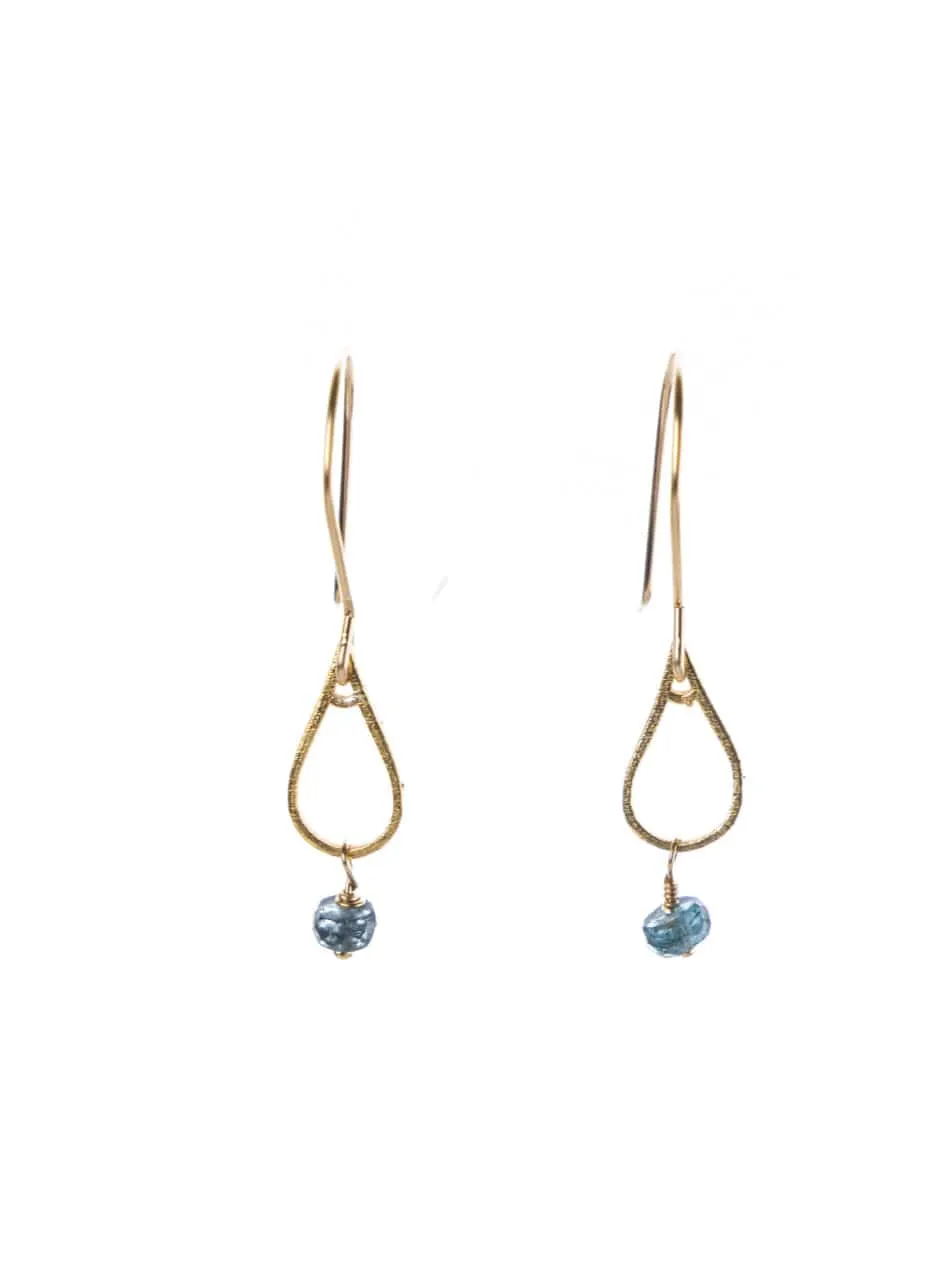 Avery Tiny gemstone Earrings