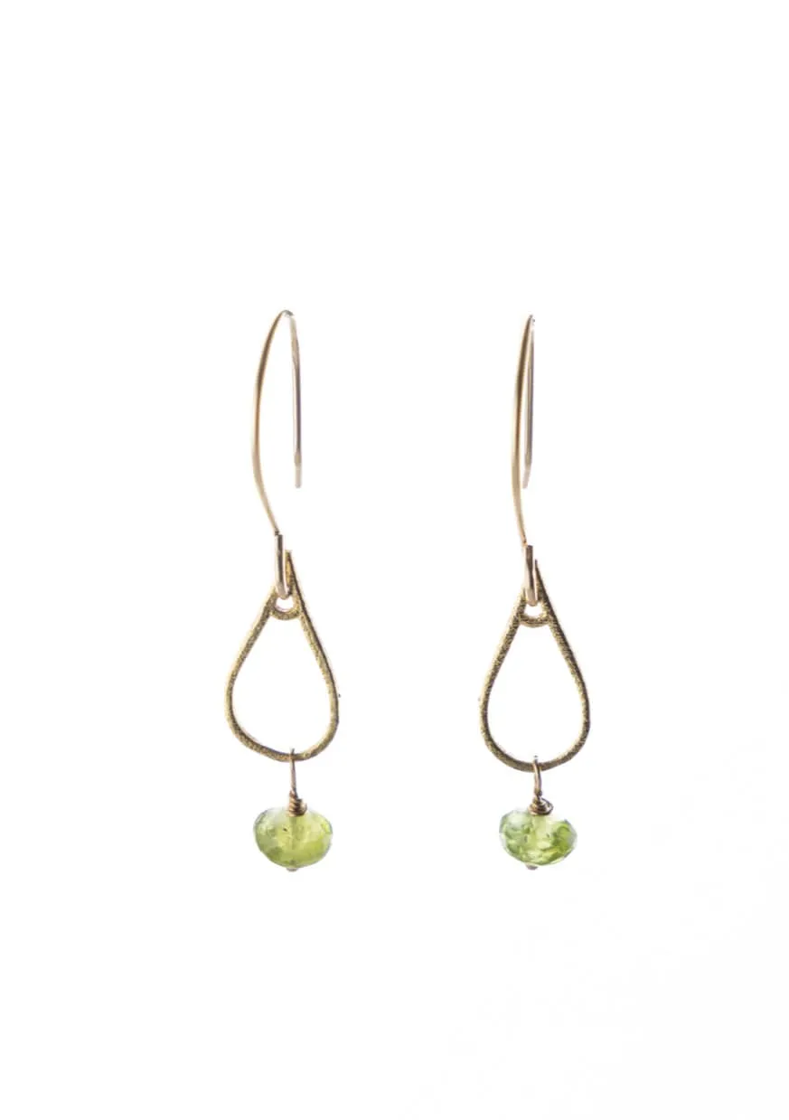 Avery Tiny gemstone Earrings