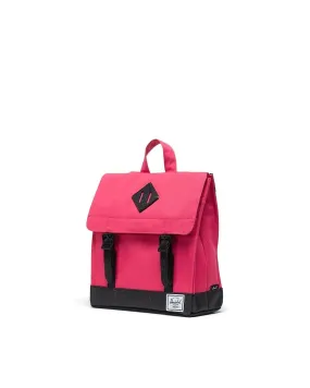 backpack Herschel Survey - Rouge Red/Black Sparkle - kid´s