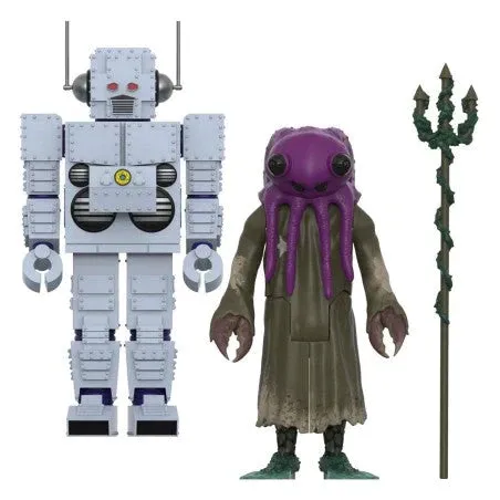 BEASTIE BOYS ACTION FIGURE BUNDLE: All 3 'SABOTAGE' REACTION FIGURES + 'INTERGALACTIC' 2-PACK