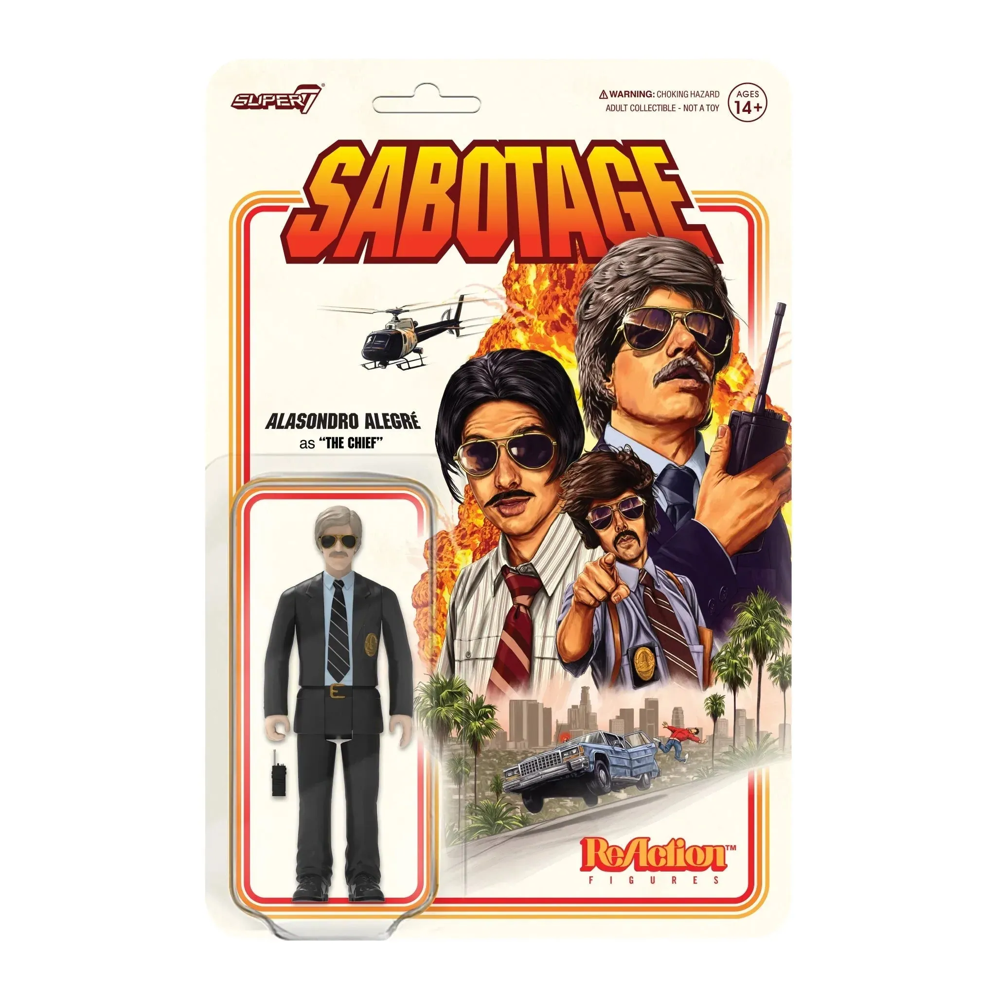 BEASTIE BOYS ACTION FIGURE BUNDLE: All 3 'SABOTAGE' REACTION FIGURES + 'INTERGALACTIC' 2-PACK