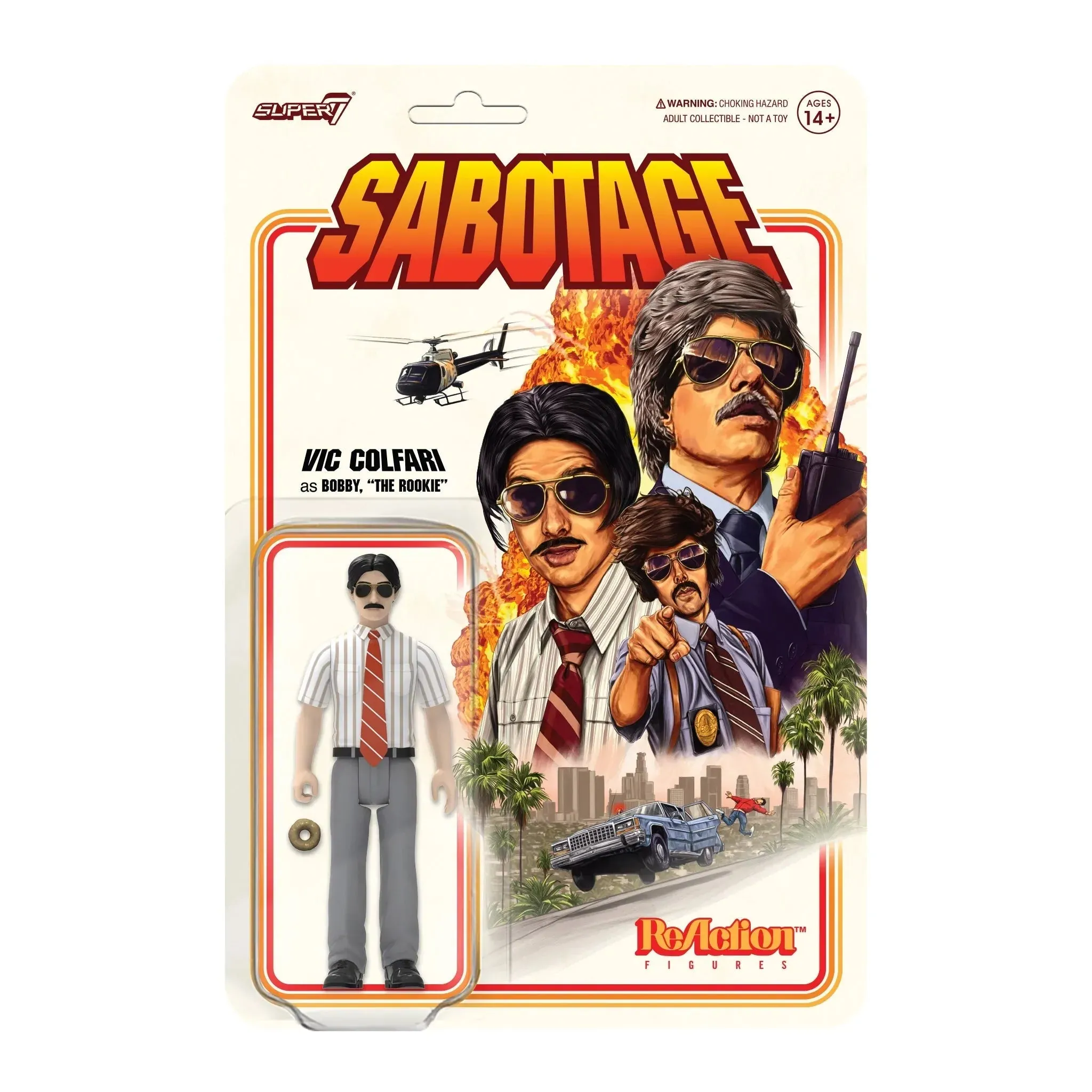 BEASTIE BOYS ACTION FIGURE BUNDLE: All 3 'SABOTAGE' REACTION FIGURES + 'INTERGALACTIC' 2-PACK