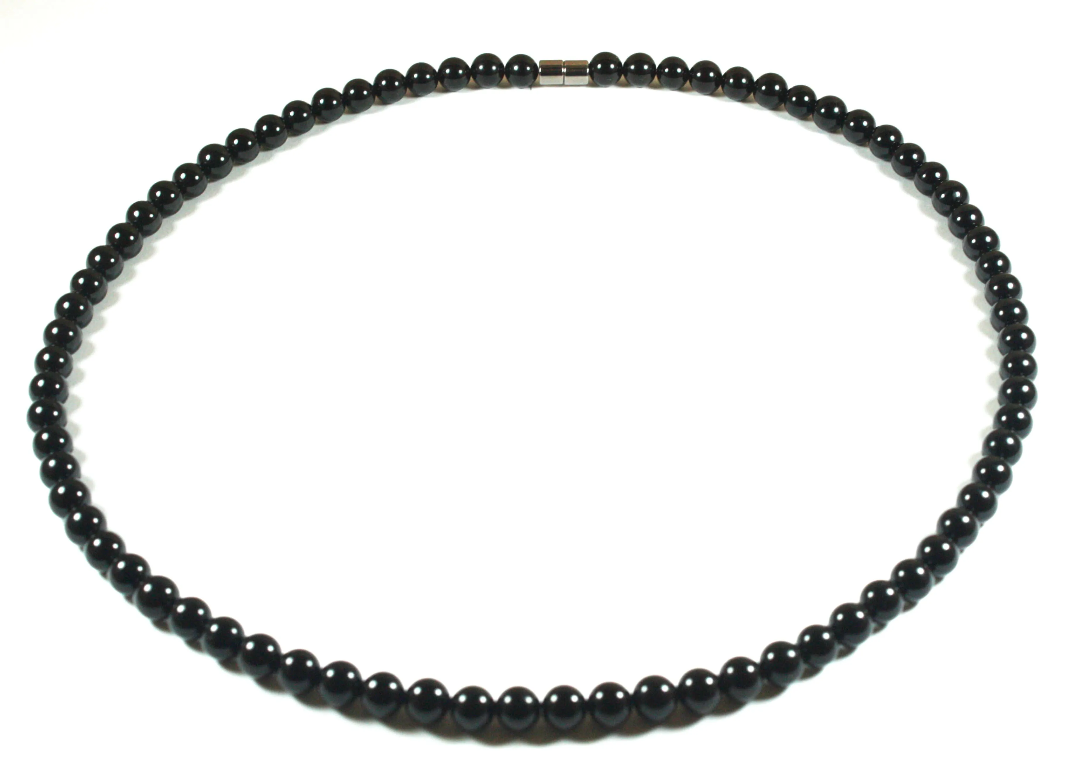 Black Onyx Necklace (6mm Small Beads)