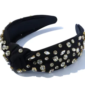 Black Rhinestone Headband