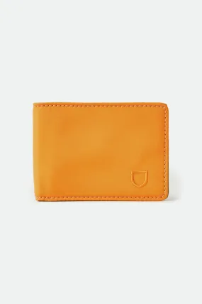 Brixton x Vessel Wallet - Orange/Olive