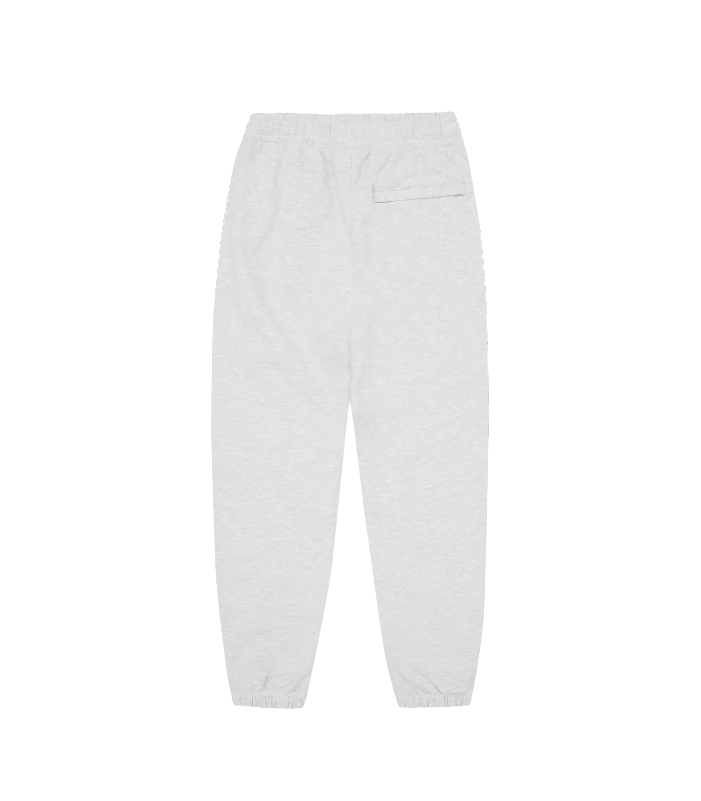 CALLIGRAPHY LOGO EMBROIDERED SWEATPANTS - HEATHER ASH