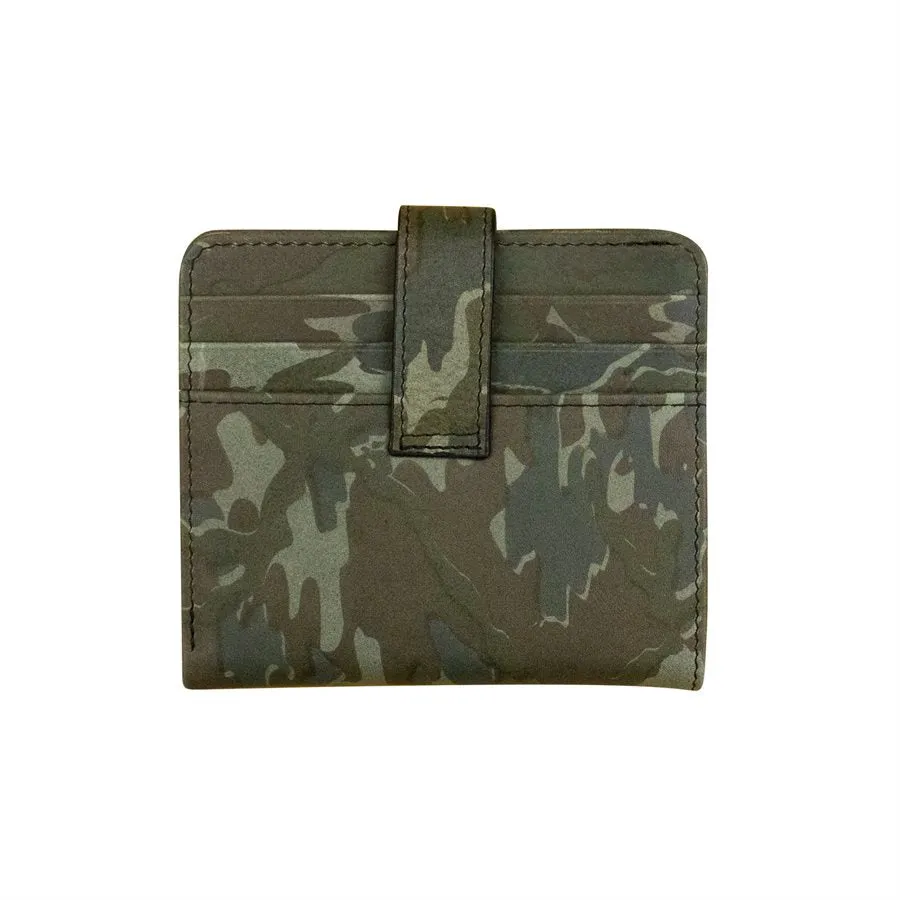 Camo Bi-Fold Credit Card Wallet