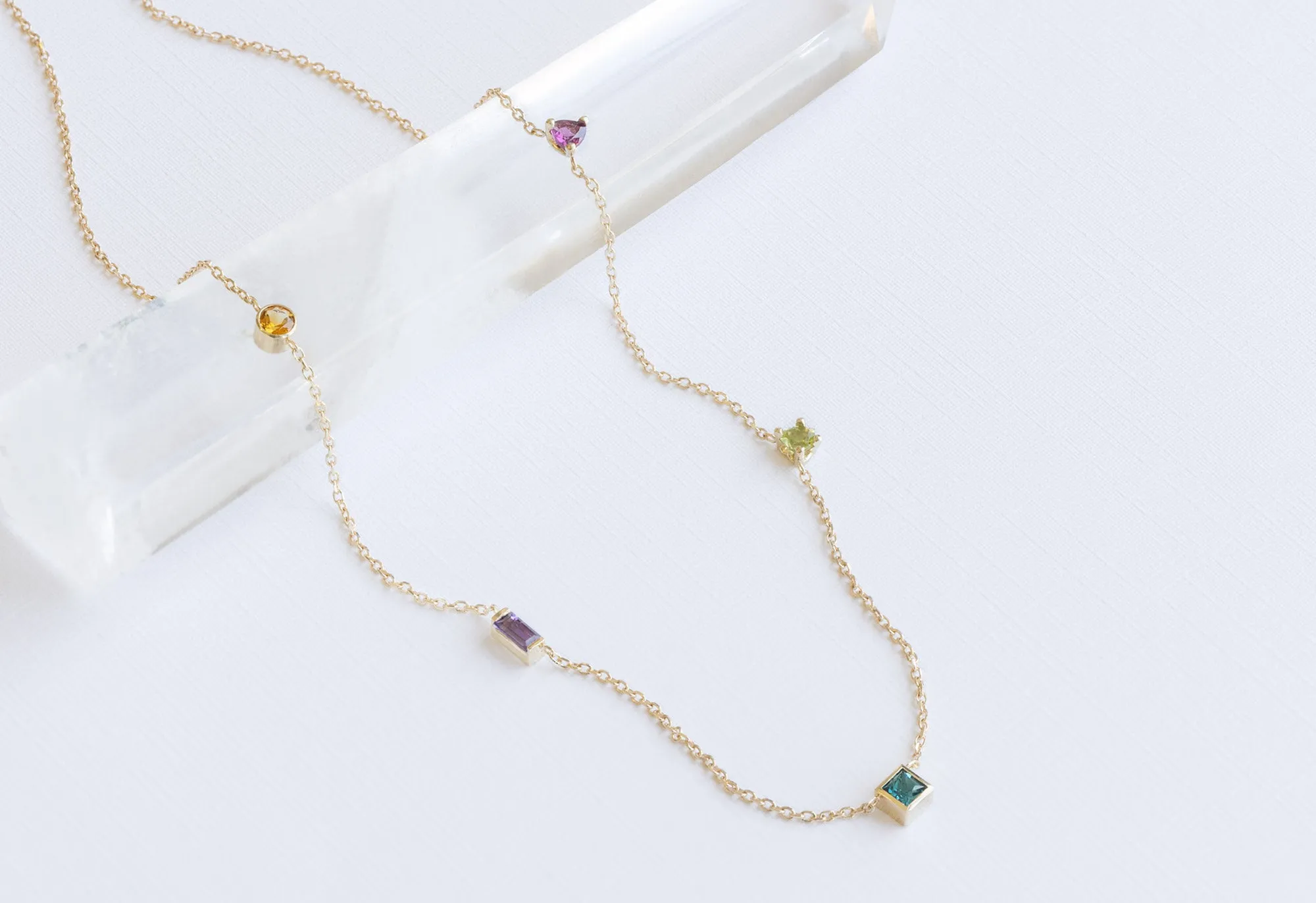 Candy Gemstone Necklace