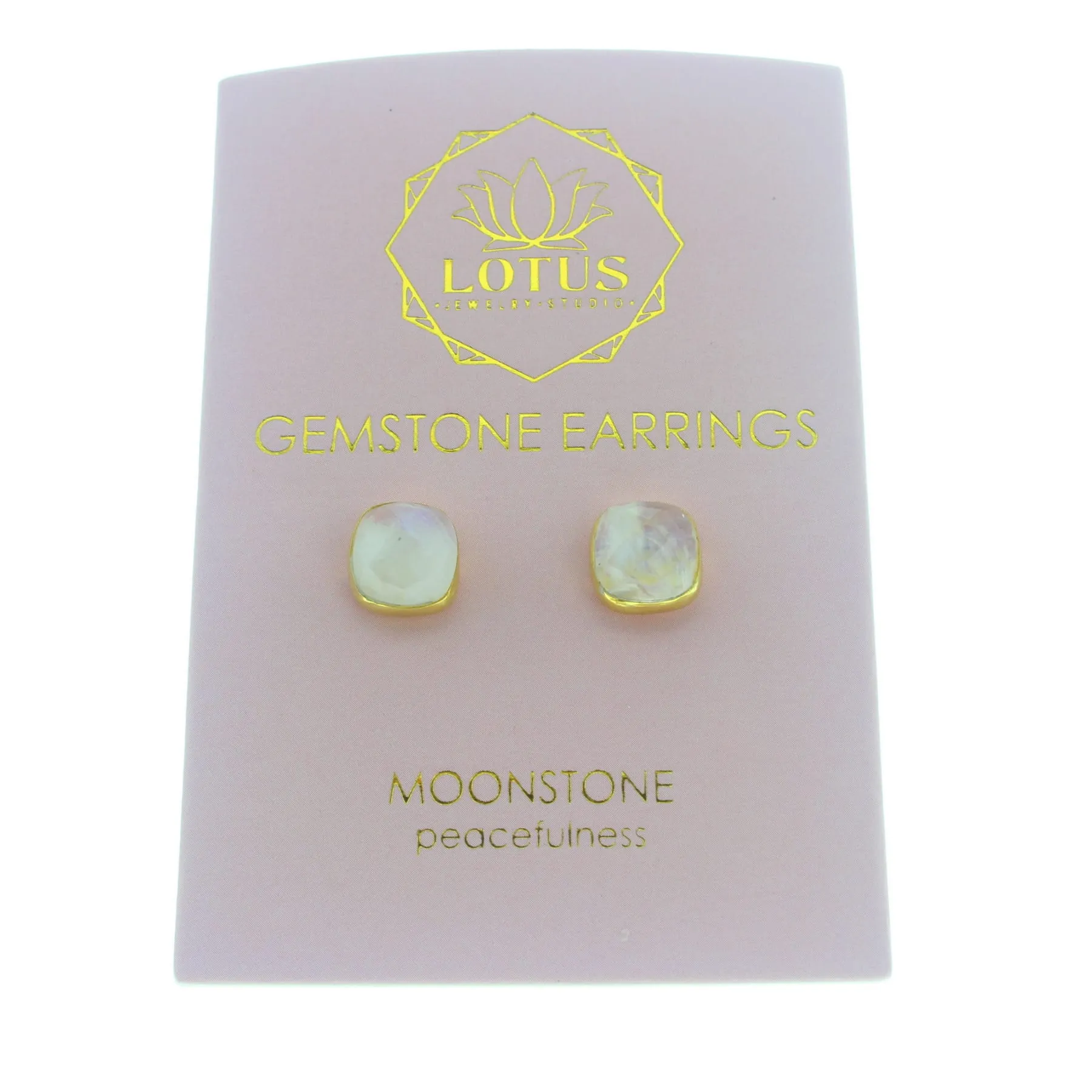 Carded Gemstone Earrings