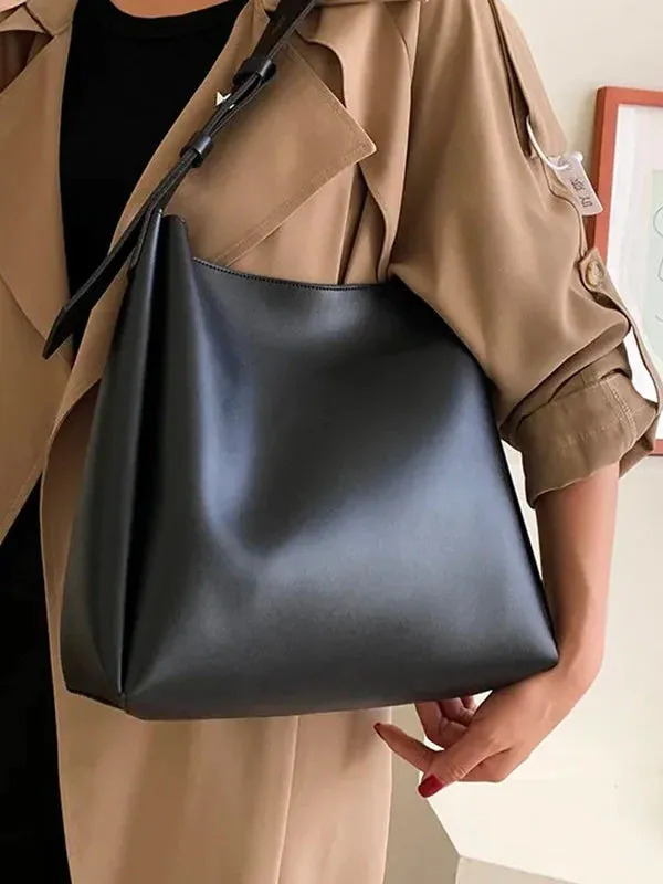 Casual Leather Tote Bag for  Handbags and Purses Women 2023 Trend