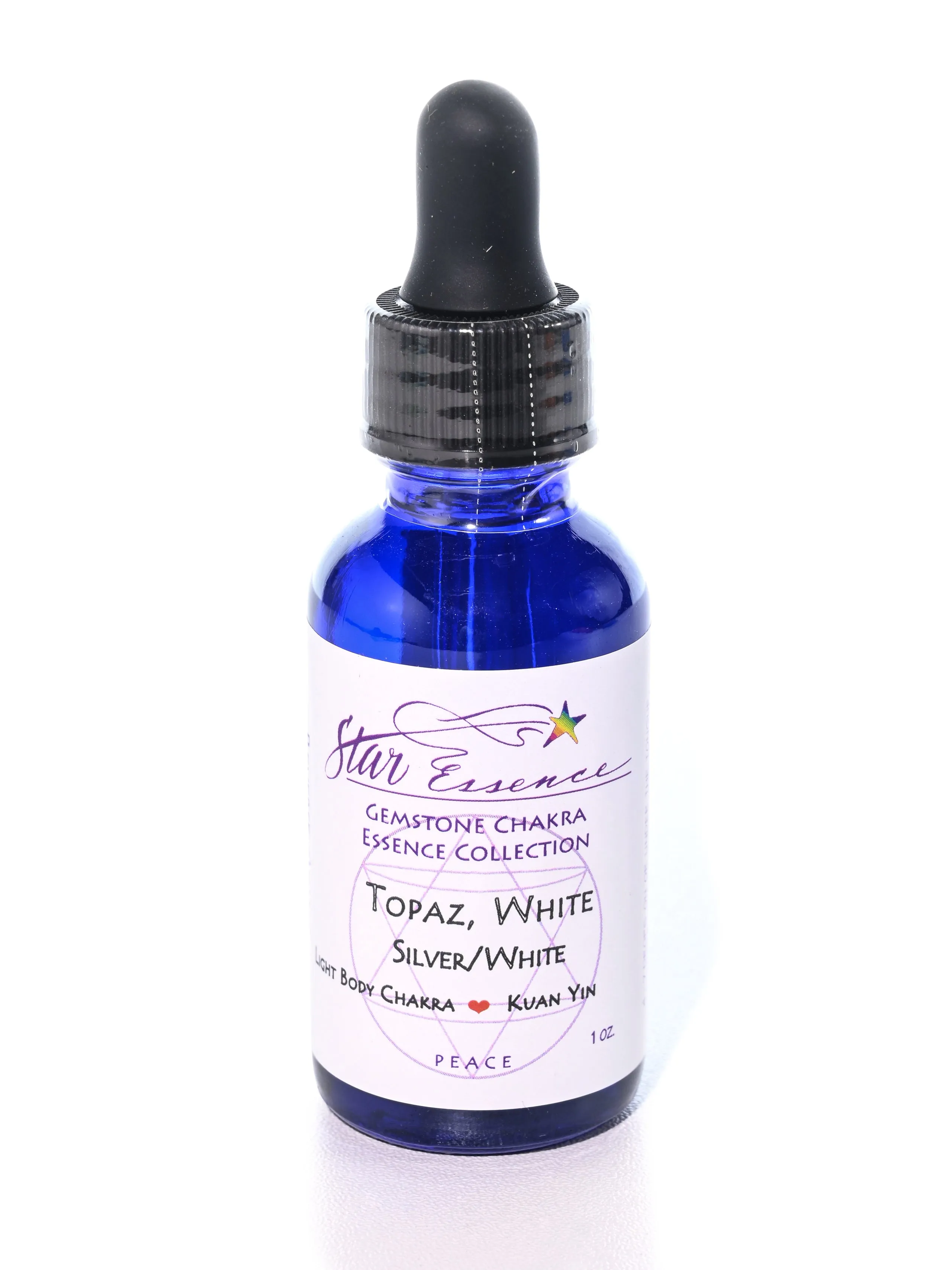 Chakra Gemstone Essences: White Topaz - Kuan Yin