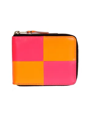 Comme des Garons Wallet Fluo Squares Wallet