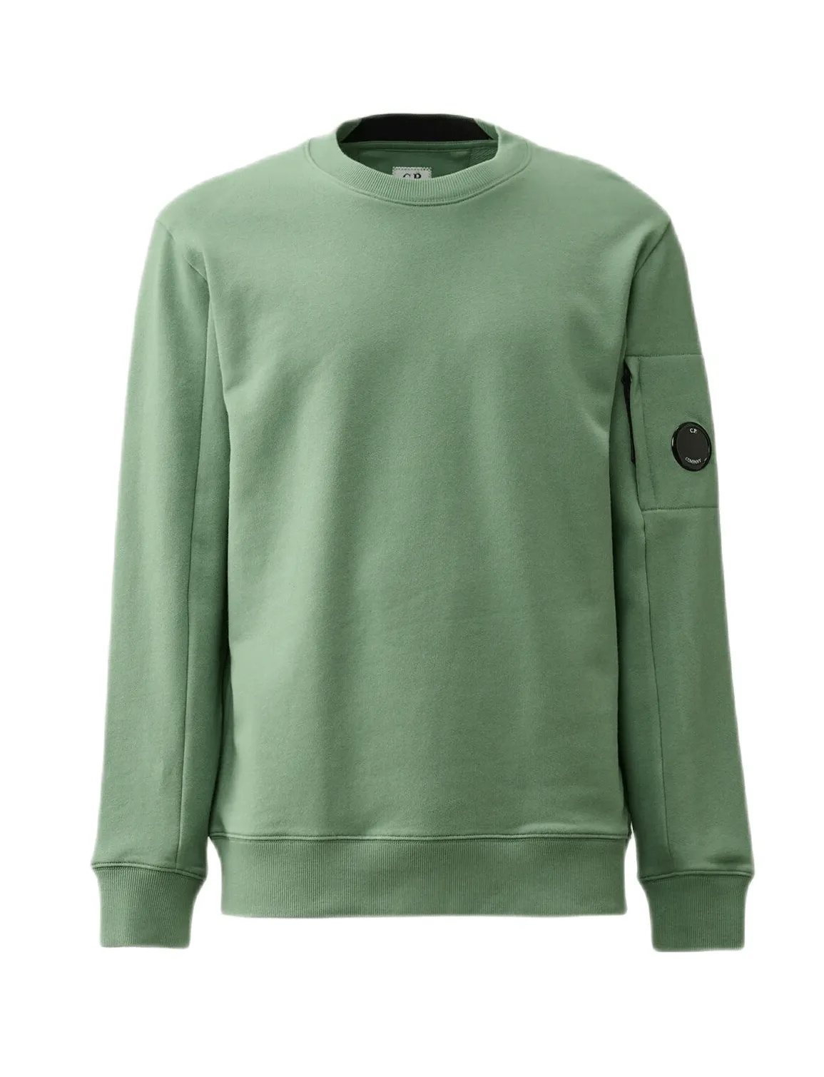 C.P. Company Sweat à capuche Green bay Diagonal raised fleece Classic