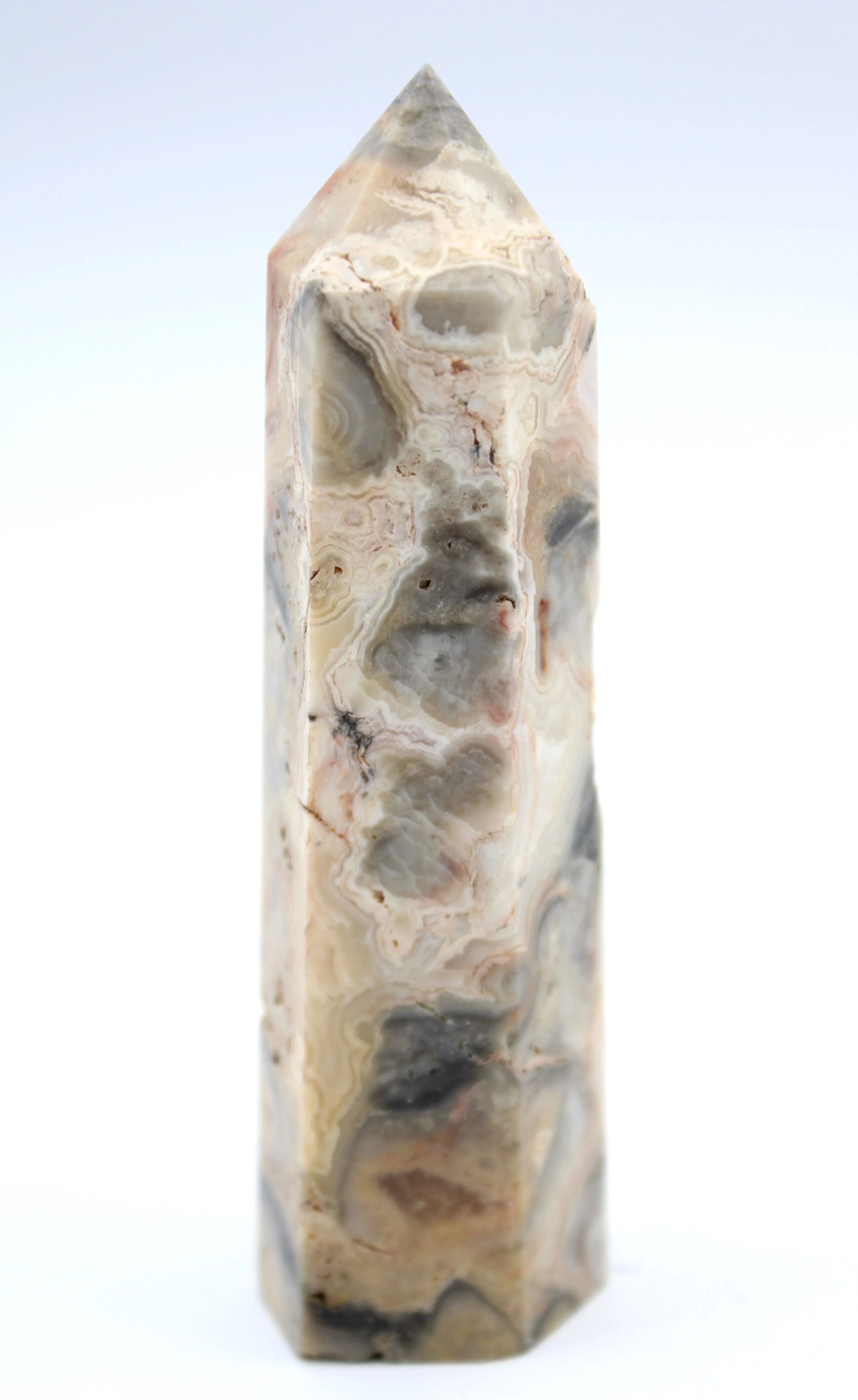 Crazy Lace Agate Tower