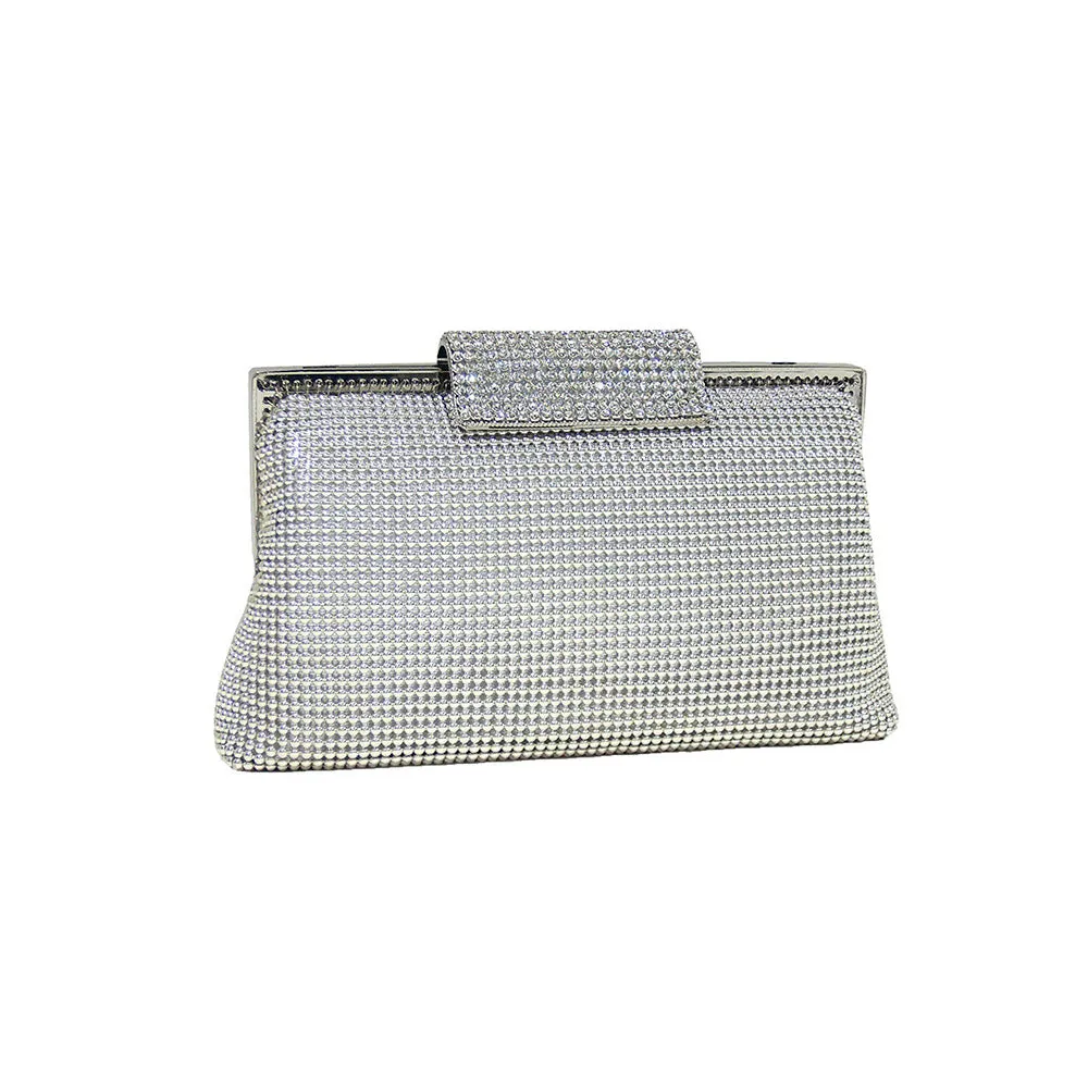 CRYSTAL CLASP CLUTCH