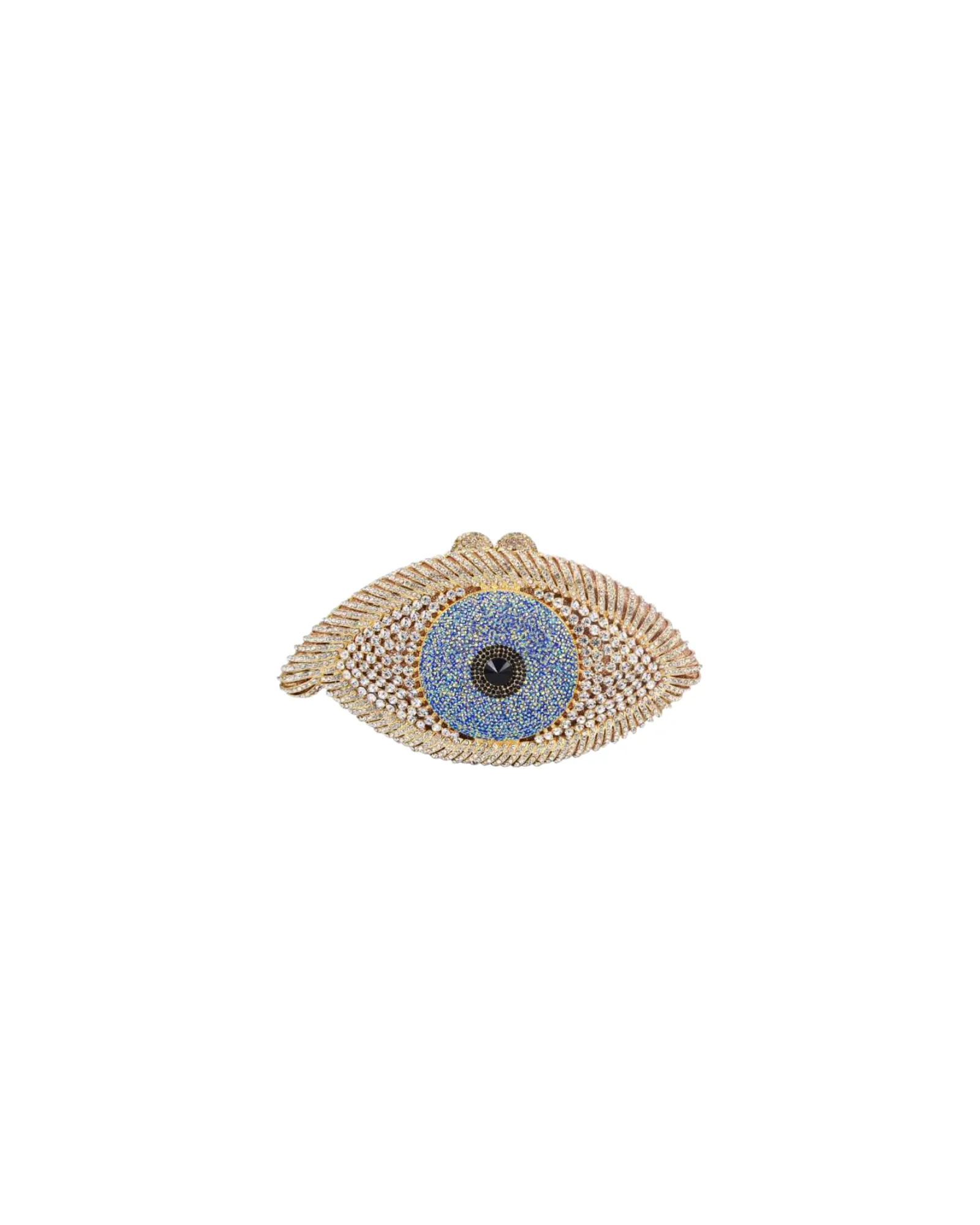 Crystal Evil Eye Clutch