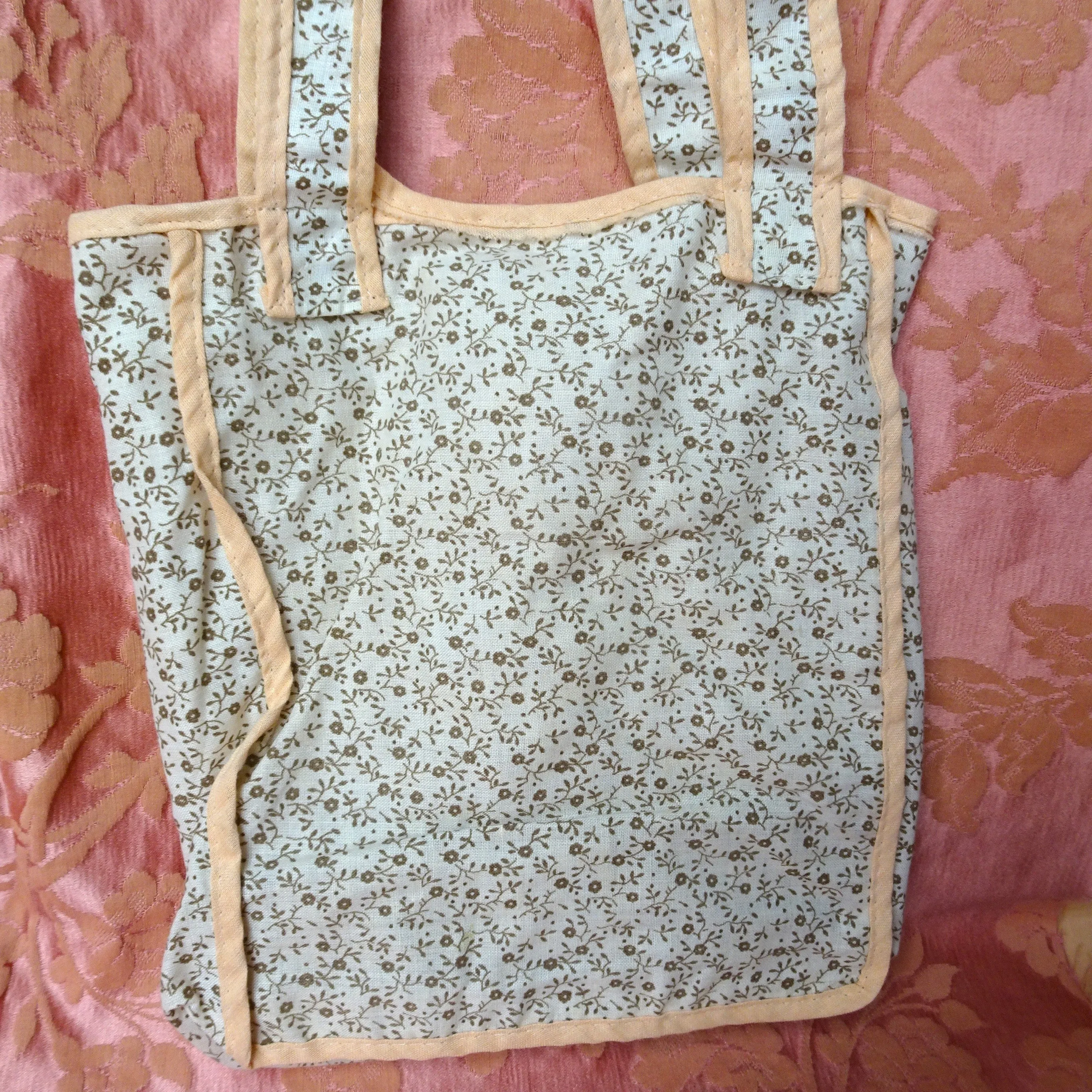 CUTE Vintage 1970s HOLLY HOBBIE Doll and Purse Tote Bag, Collectible Dolls