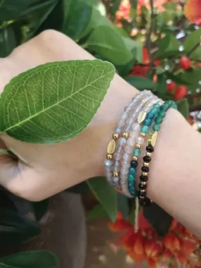 Dainty Labradorite Gemstone Bracelet