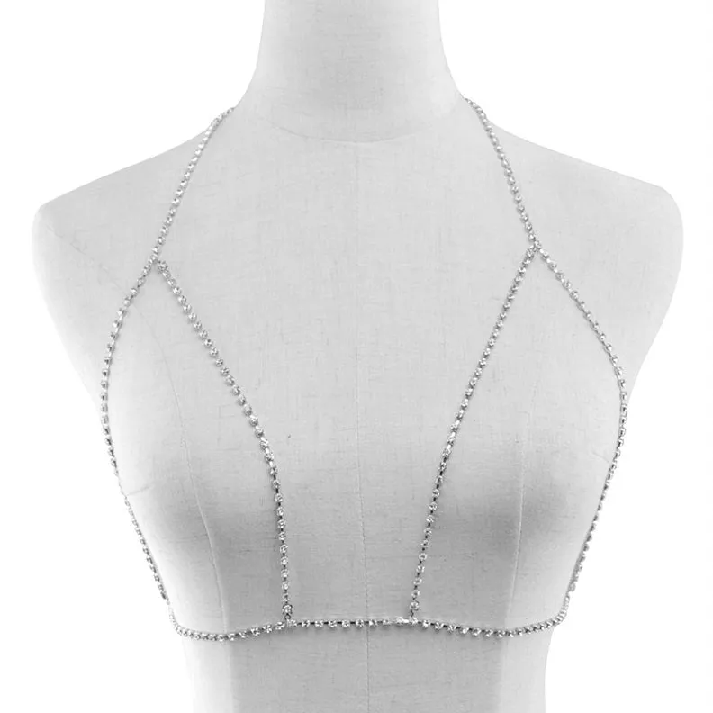 Evie Rhinestone Body Chain