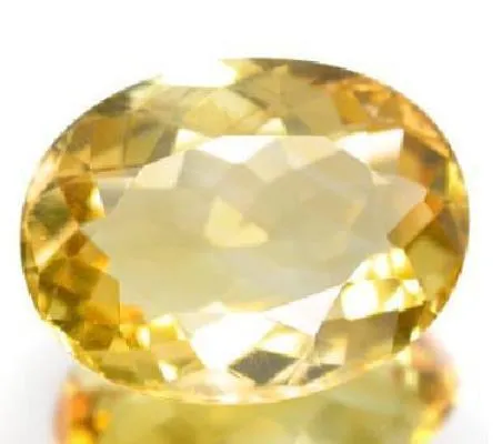 EXCLUSIVE 5.66 CT CITRINE GOLDEN YELLOW GEMSTONE