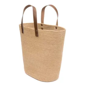 Fair Trade Natural Jute Market Tote Basket