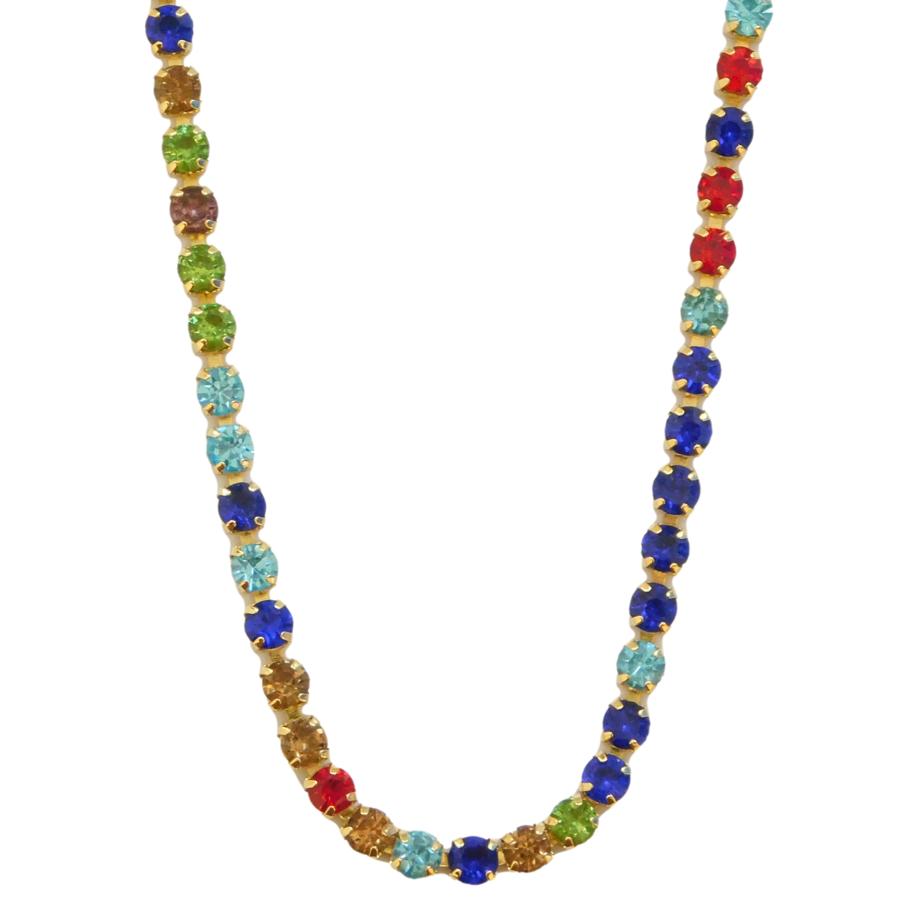 Fancy Gemstone Necklace