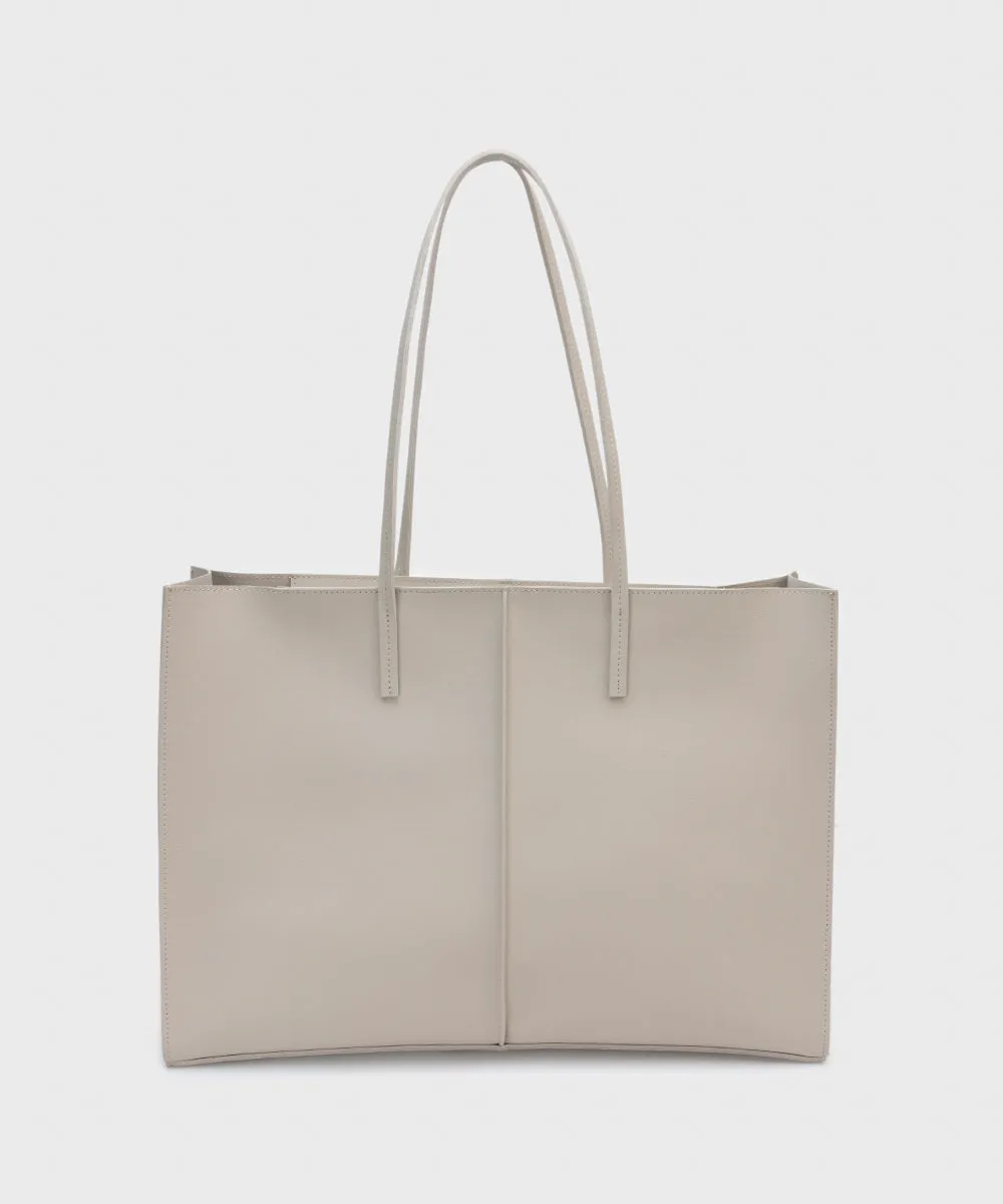 Faux Leather Tote Bag