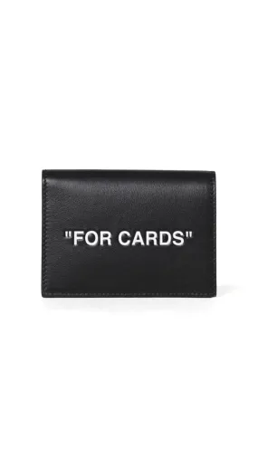 For Cards Bi-fold Wallet - Black/White