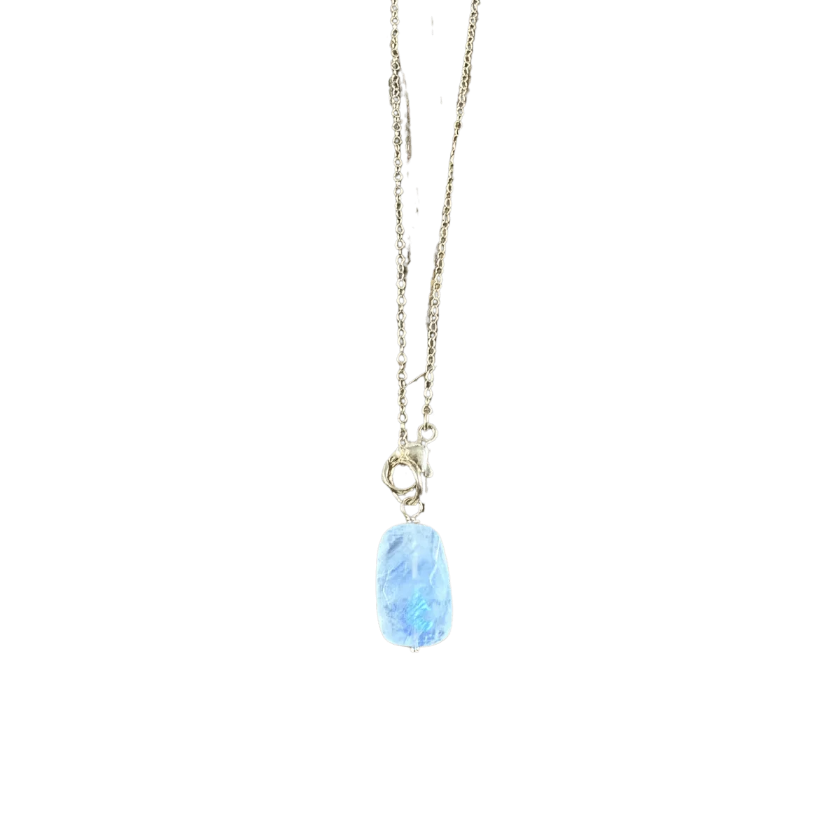 Front Closure 14KGF Gemstone Necklace