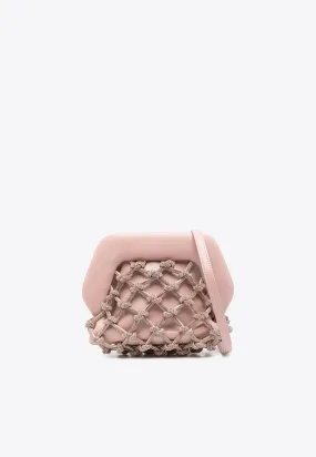 Gea Knots Strass Clutch Bag