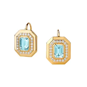 Geometrix Gemstone Earrings