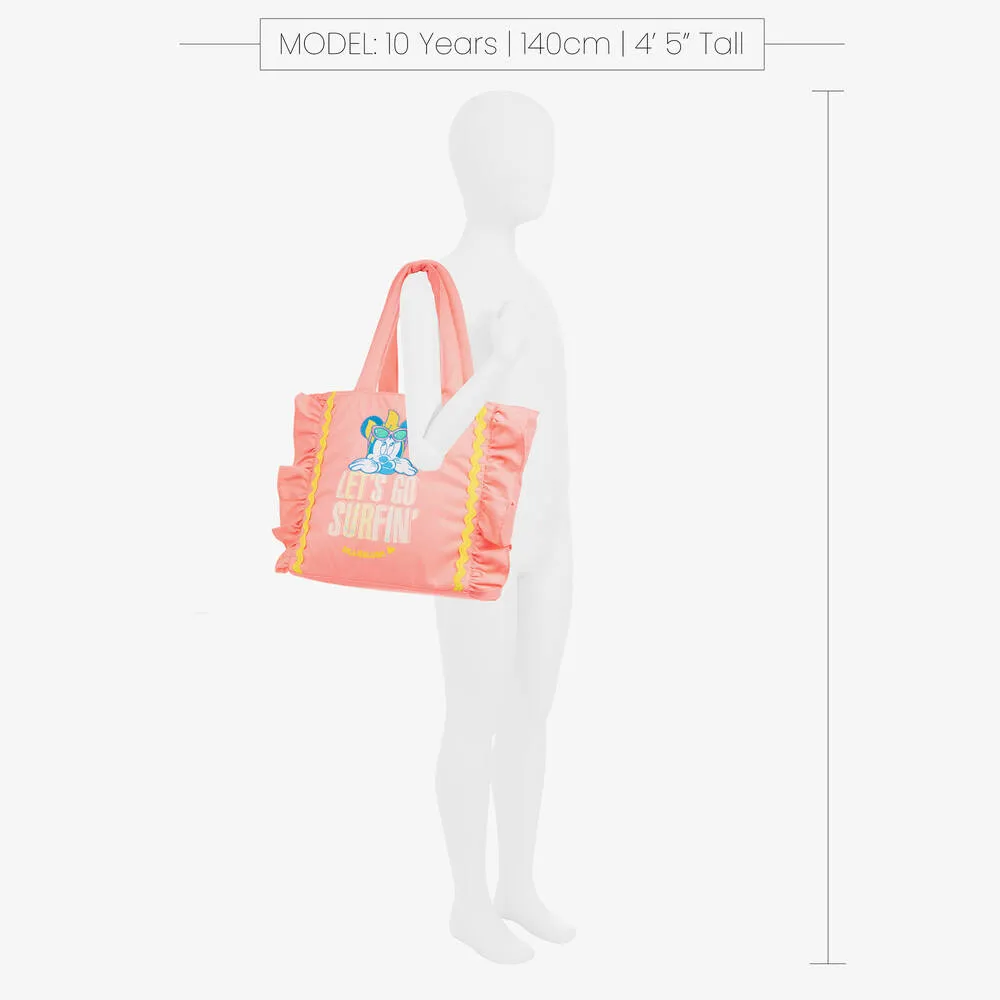 Girls Pink Disney Tote Bag (42cm)