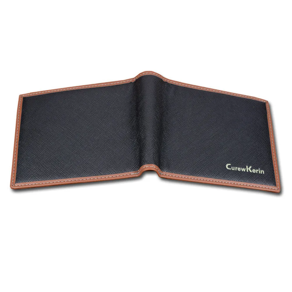 Goforward Men Leather Card Cash Receipt Holder Organizer Wallet Purse Business Clutch