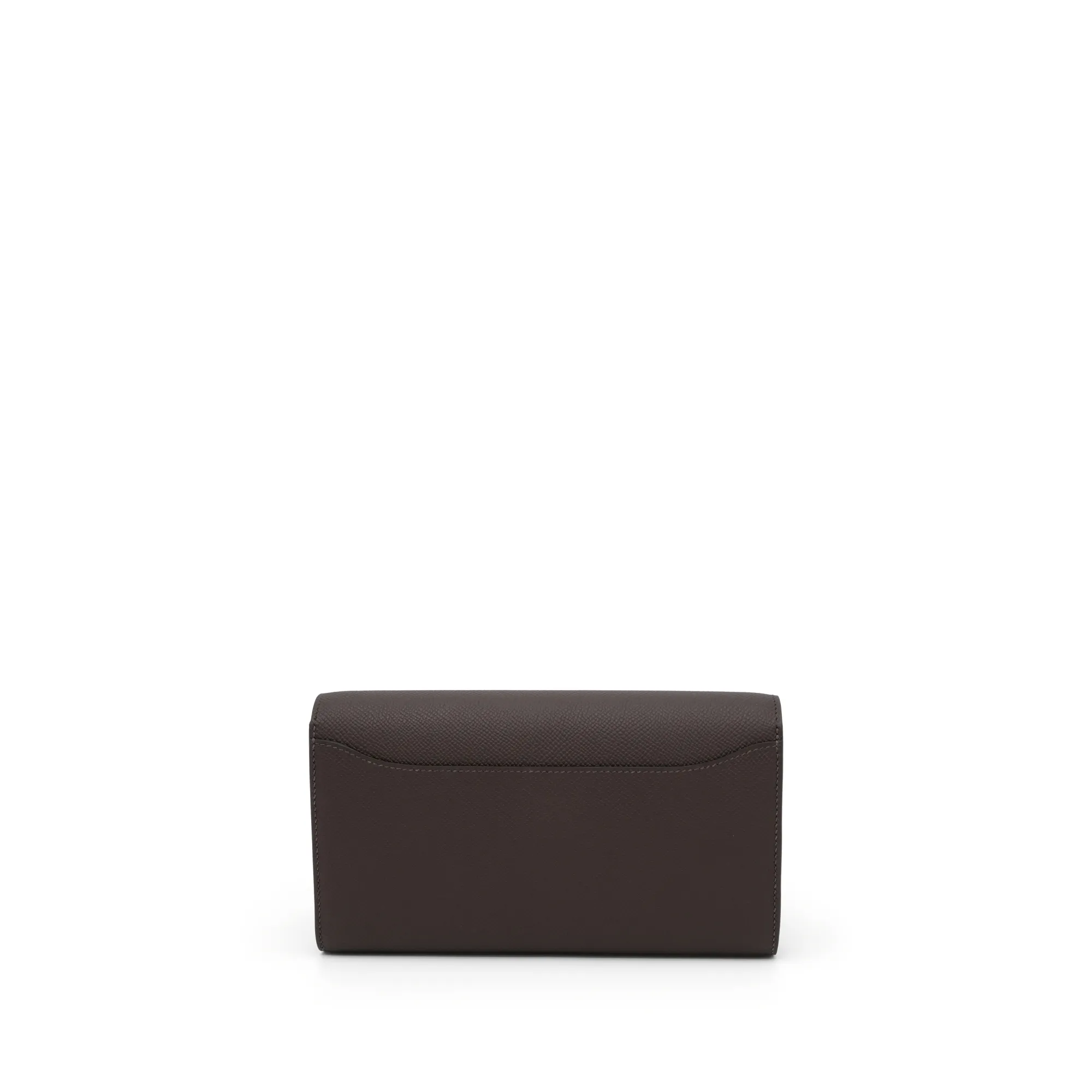 Hermès Ecorce Epsom Constance-To-Go Wallet Gris Asphalte Enameled Palladium Hardware, 2024