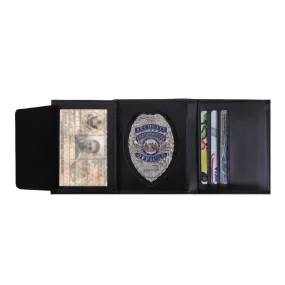 Leather ID & Badge Wallet