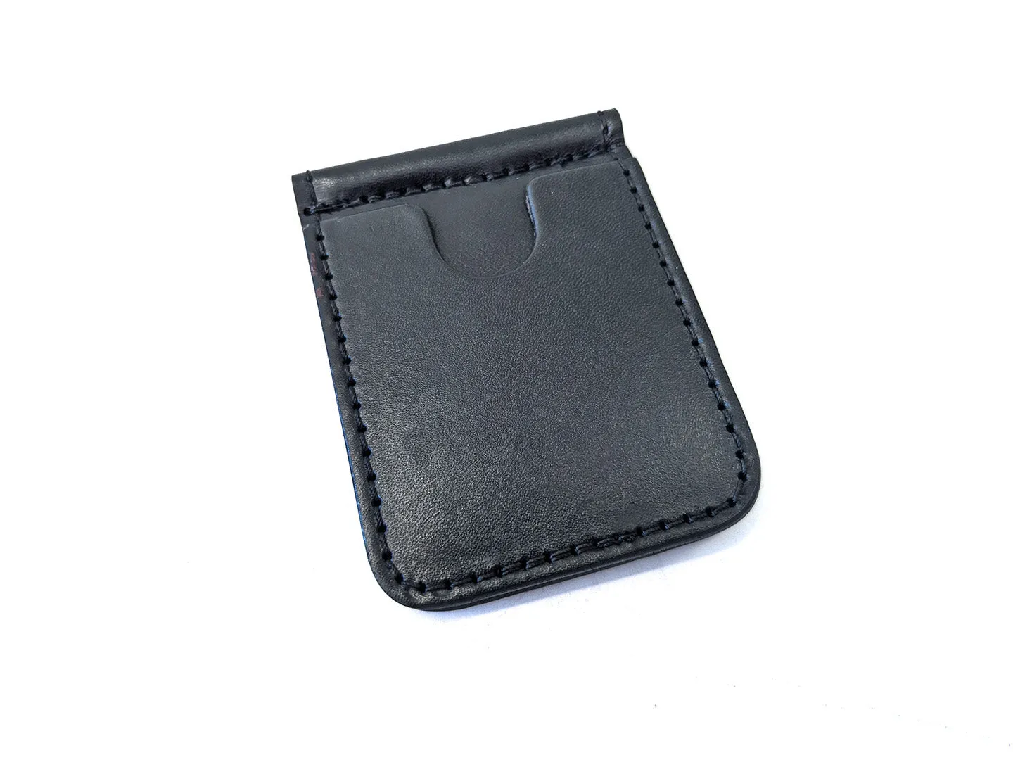 Leather Money Clip Wallet