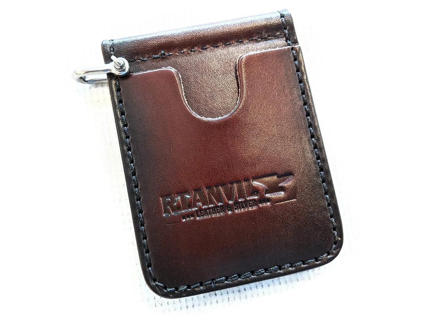 Leather Money Clip Wallet