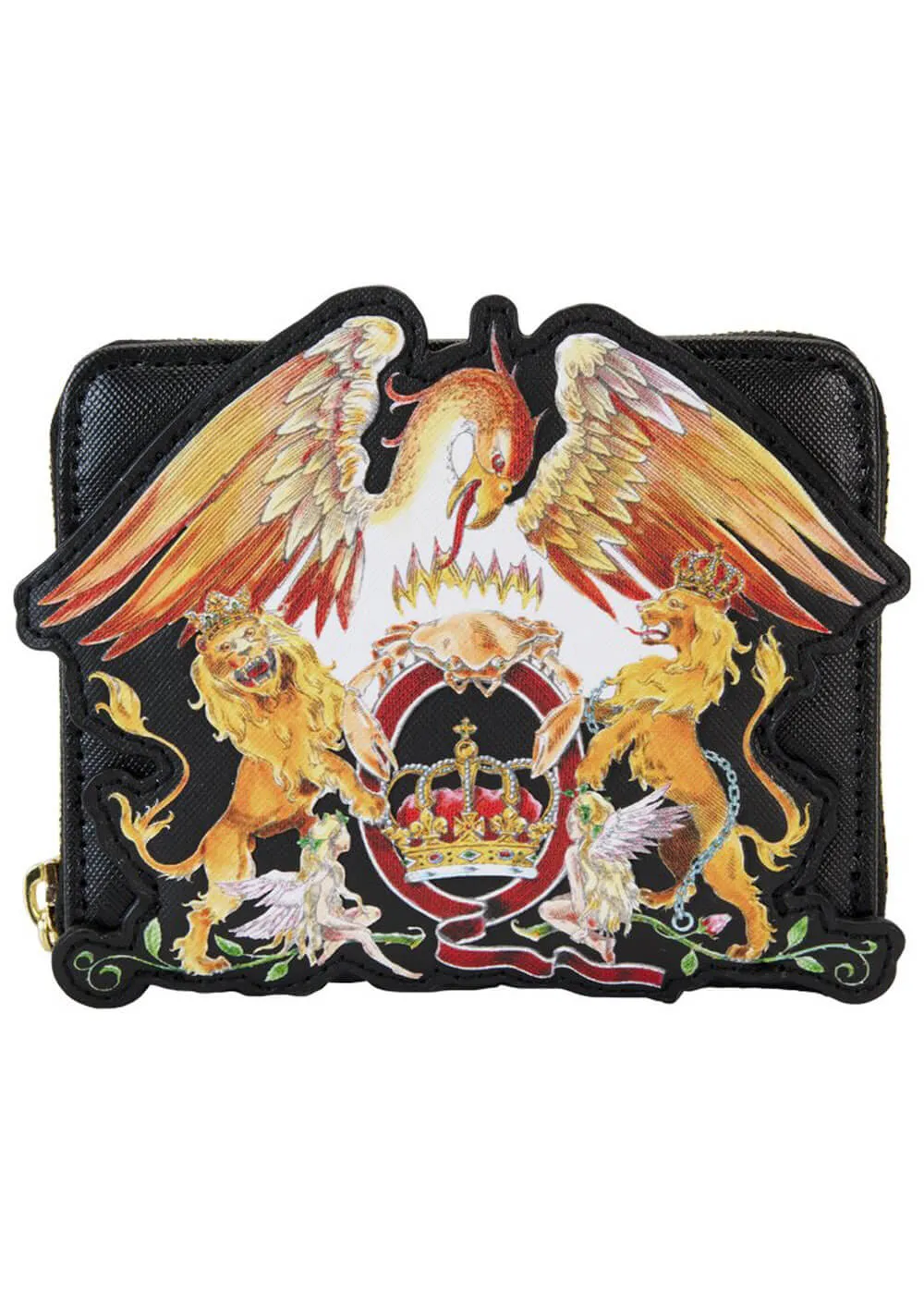 Loungefly Queen Logo Crest Wallet