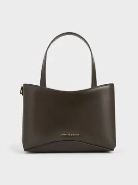 Mini Sybill Tote Bag - Dark Moss