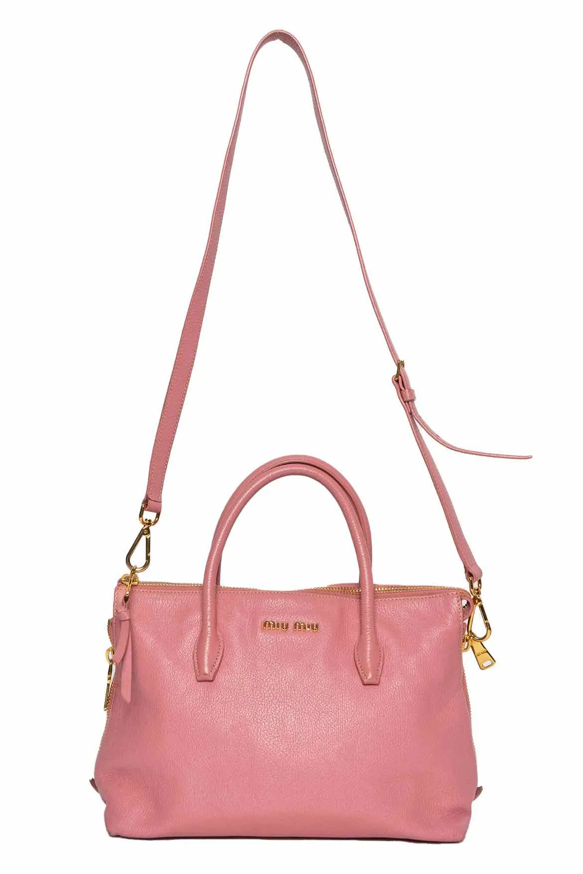 Miu Miu Madras Rose Tote