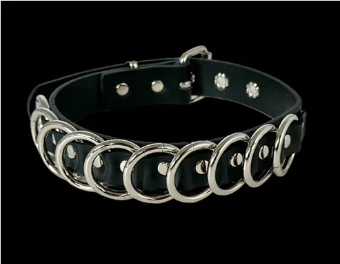 MULTI RING BONDAGE CHOKER