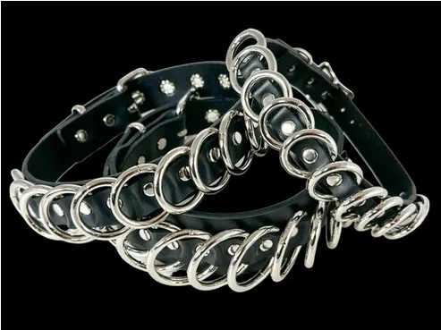 MULTI RING BONDAGE CHOKER