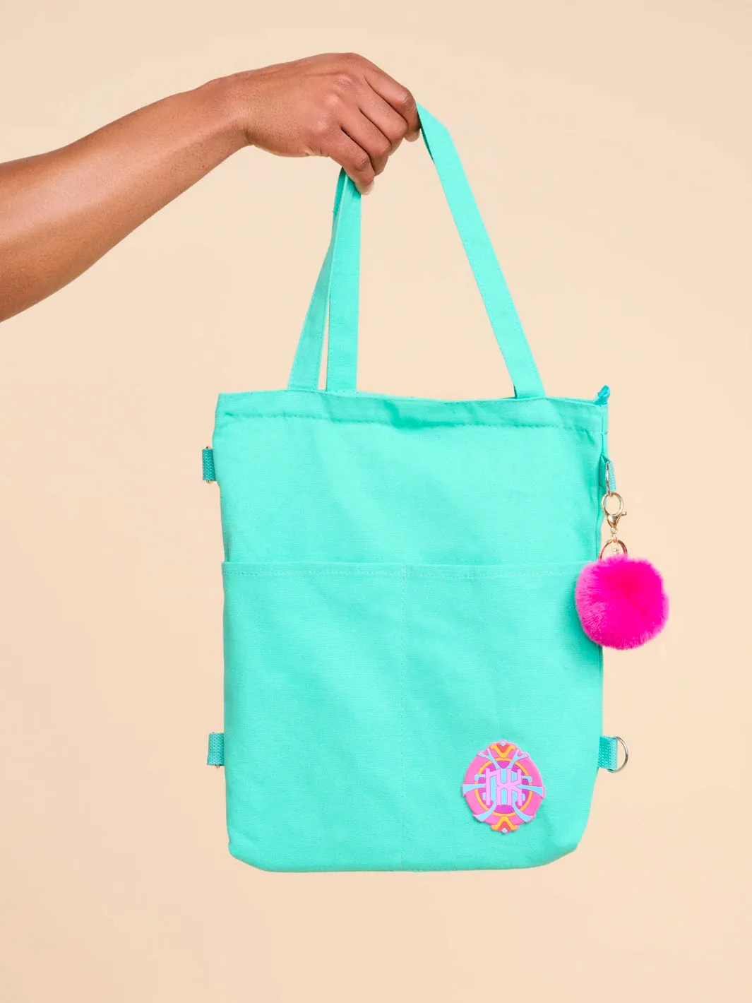 NEON FLUX TOTE BAG