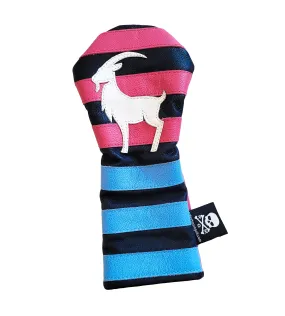 One-Of-A-Kind! The GOAT Rugby Stripes Fairway Wood Headcover