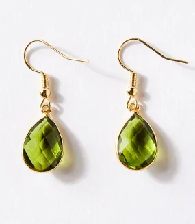 Peridot Gemstone Earrings