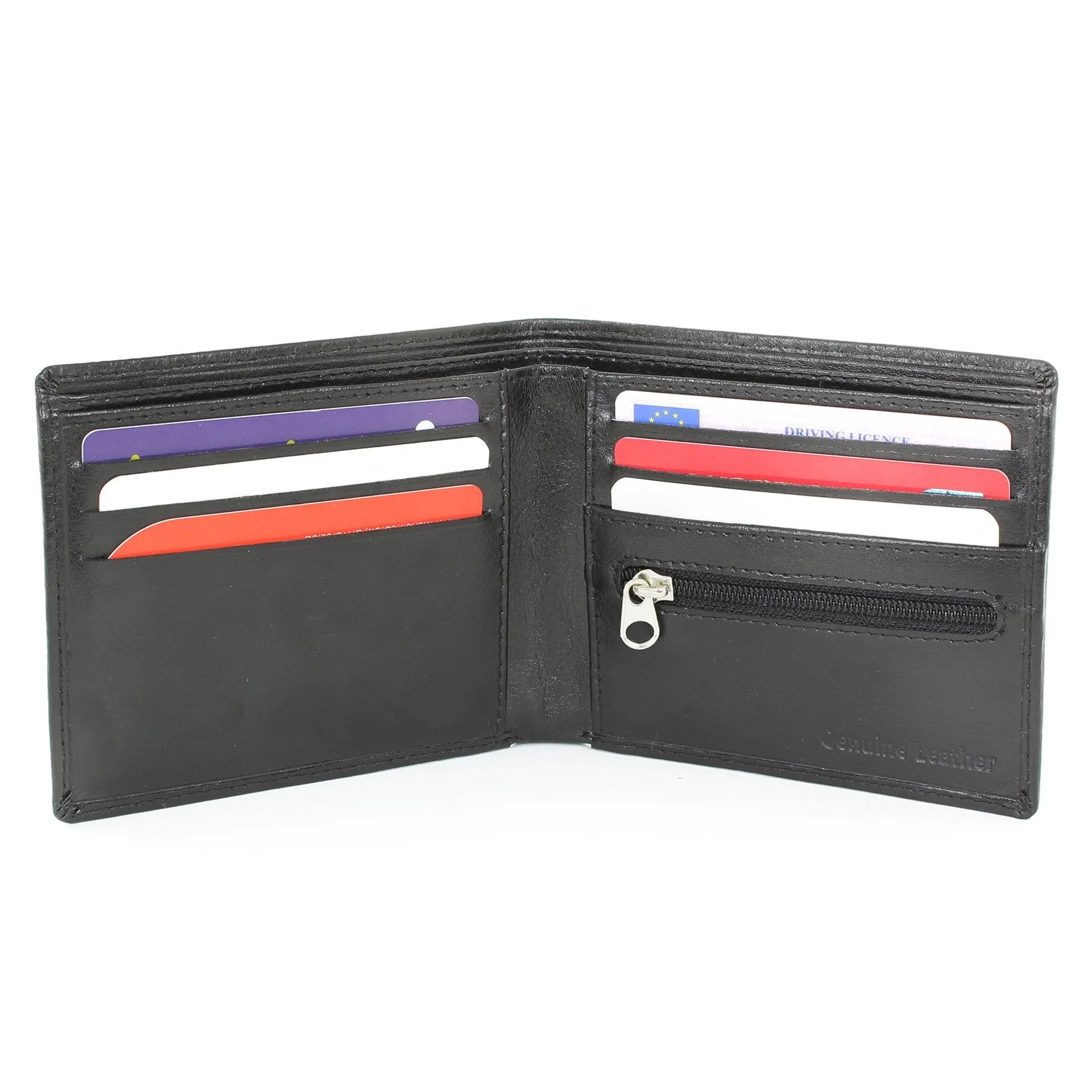 Personalised No.1 Leather Wallet